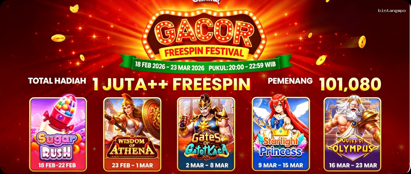 Login bintangmpo Sekarang Bonus Melimpah